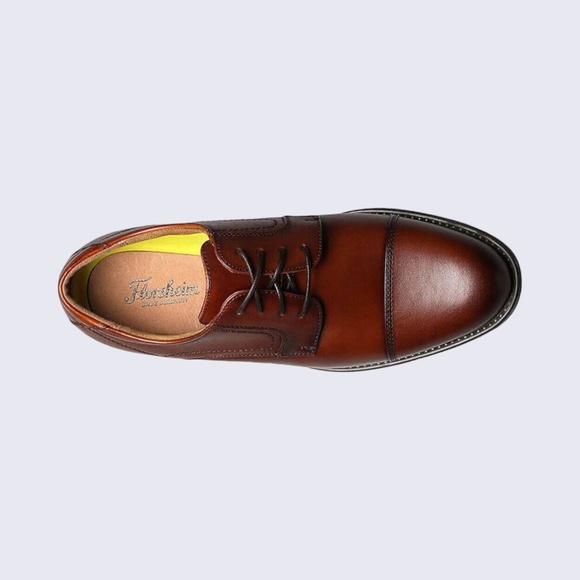 Men\'s Florsheim Midtown Cap Toe Oxford in Cognac Leather. 12138 221 main image 6